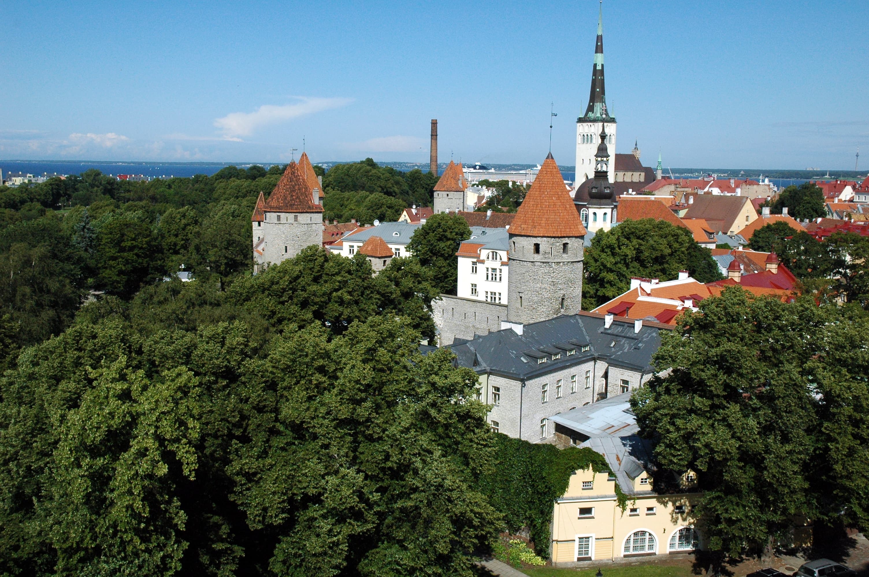 Tallinn Skyline Green in Tallinn, Estonia