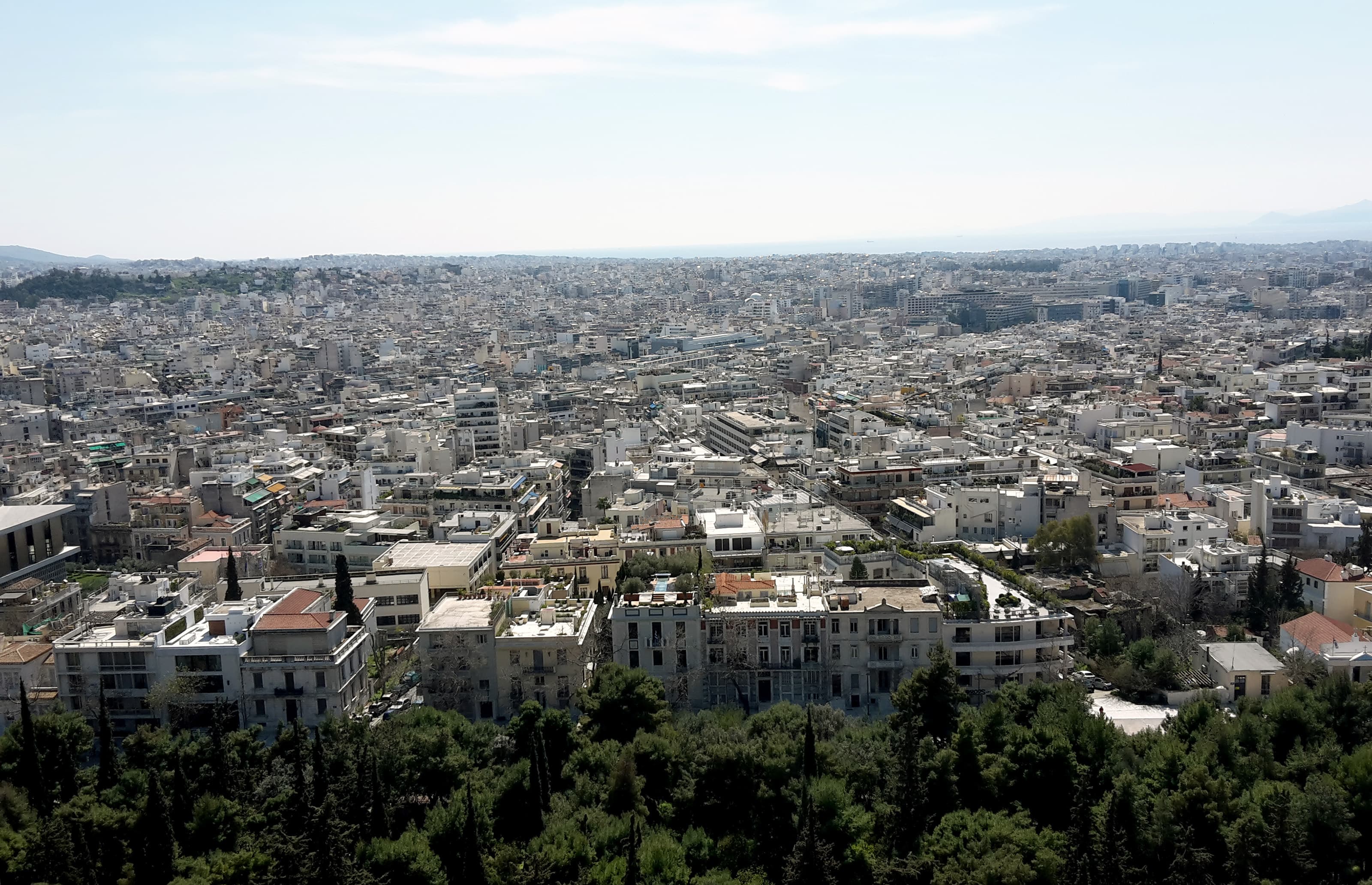 Athens Skyline in Athens, Greece