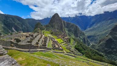 The Inca citadel of Machu Picchu, Peru