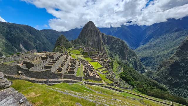 The Inca citadel of Machu Picchu, Peru