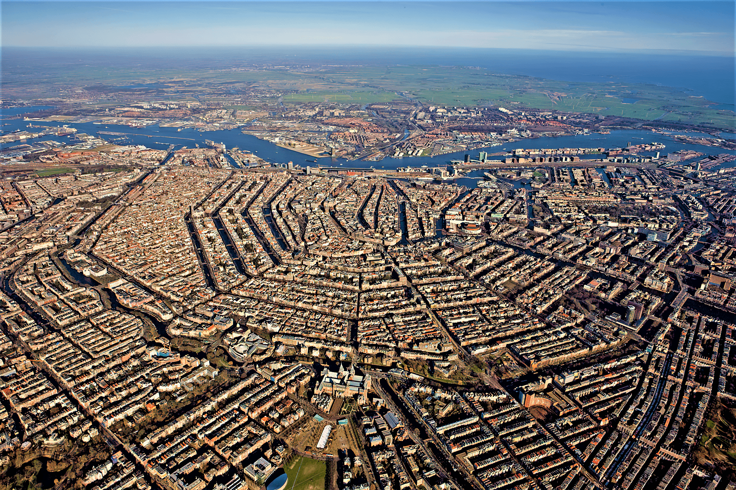 Imagen de los canales concéntricos en Ámsterdam in Amsterdam, Netherlands