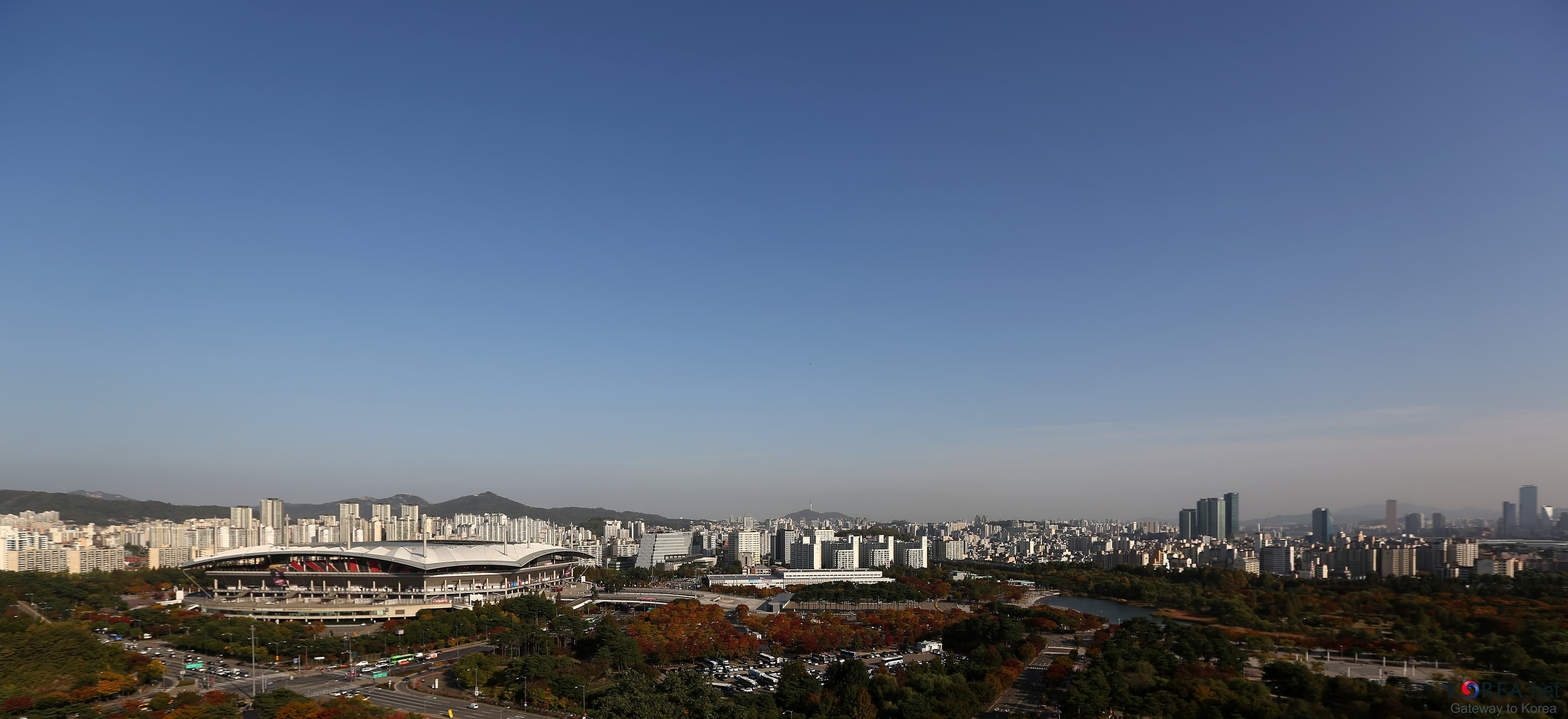 KOCIS Korea Autumn SkyPark 24 in Seoul, South Korea