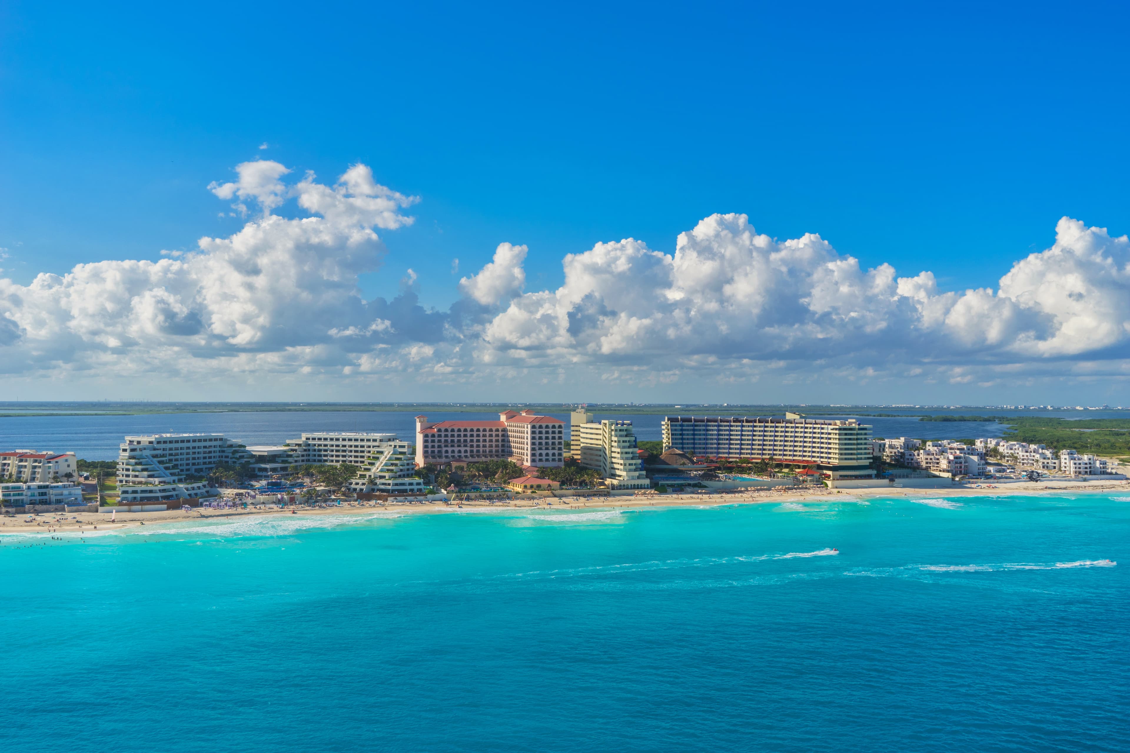 Skyline cancun mexico. in Cancun, Mexico