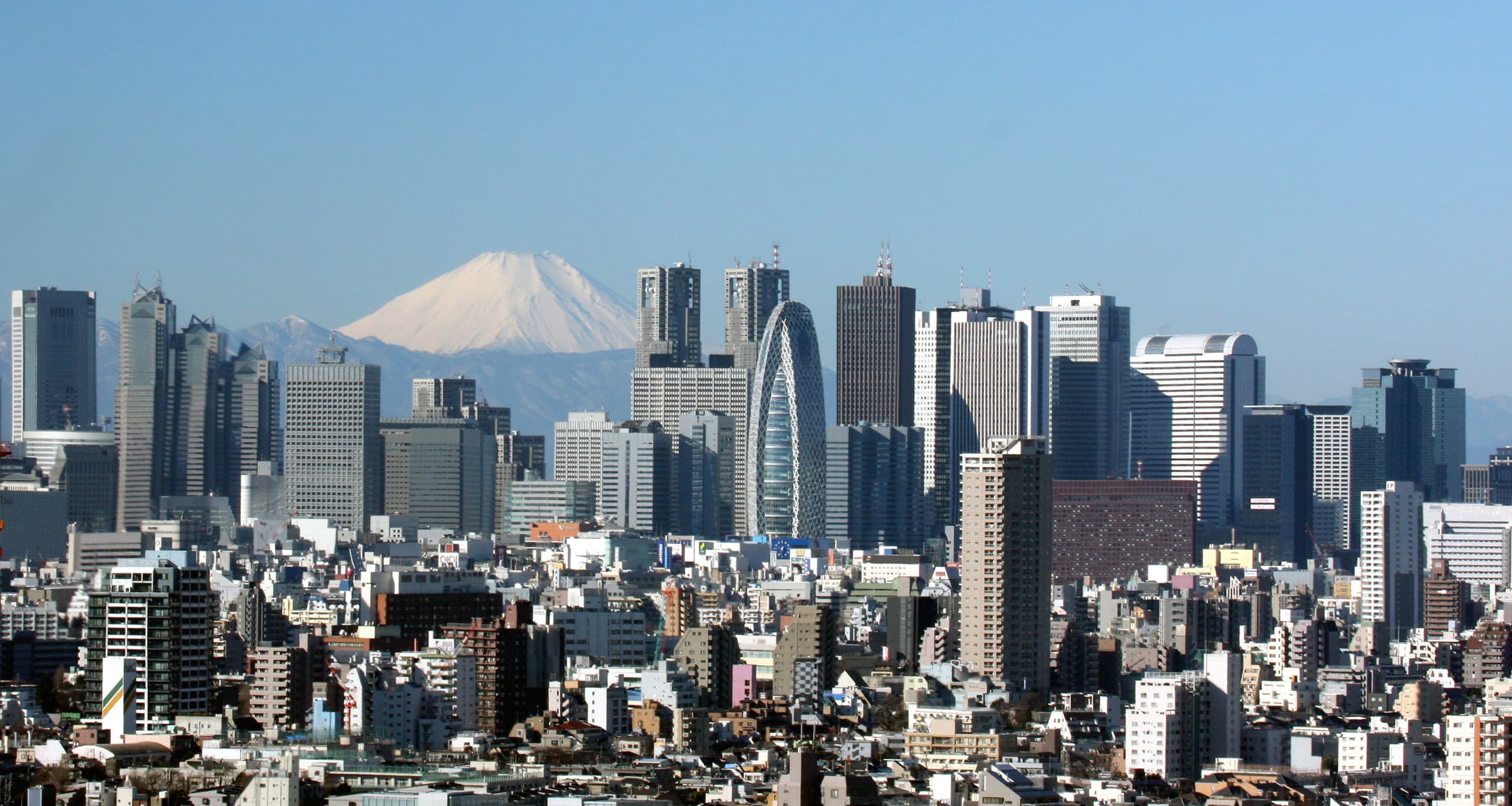 Skyscrapers of Shinjuku 2009 January in Tokyo, Japan