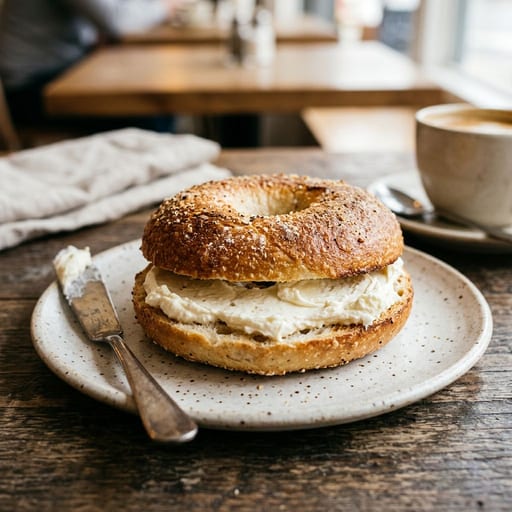 Bagels illustration for B Bagel Soho